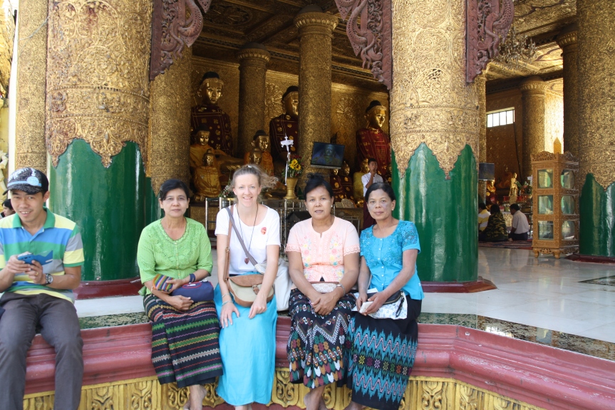 kobiety w Birmie i ja