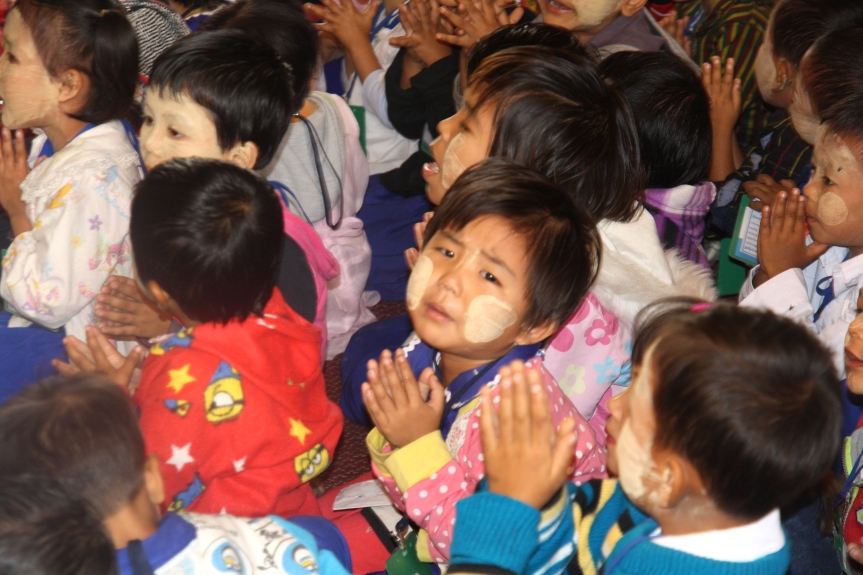 dzieci w Birmie,2