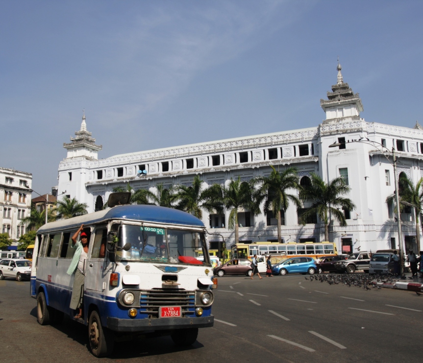 kolonialny Yangon